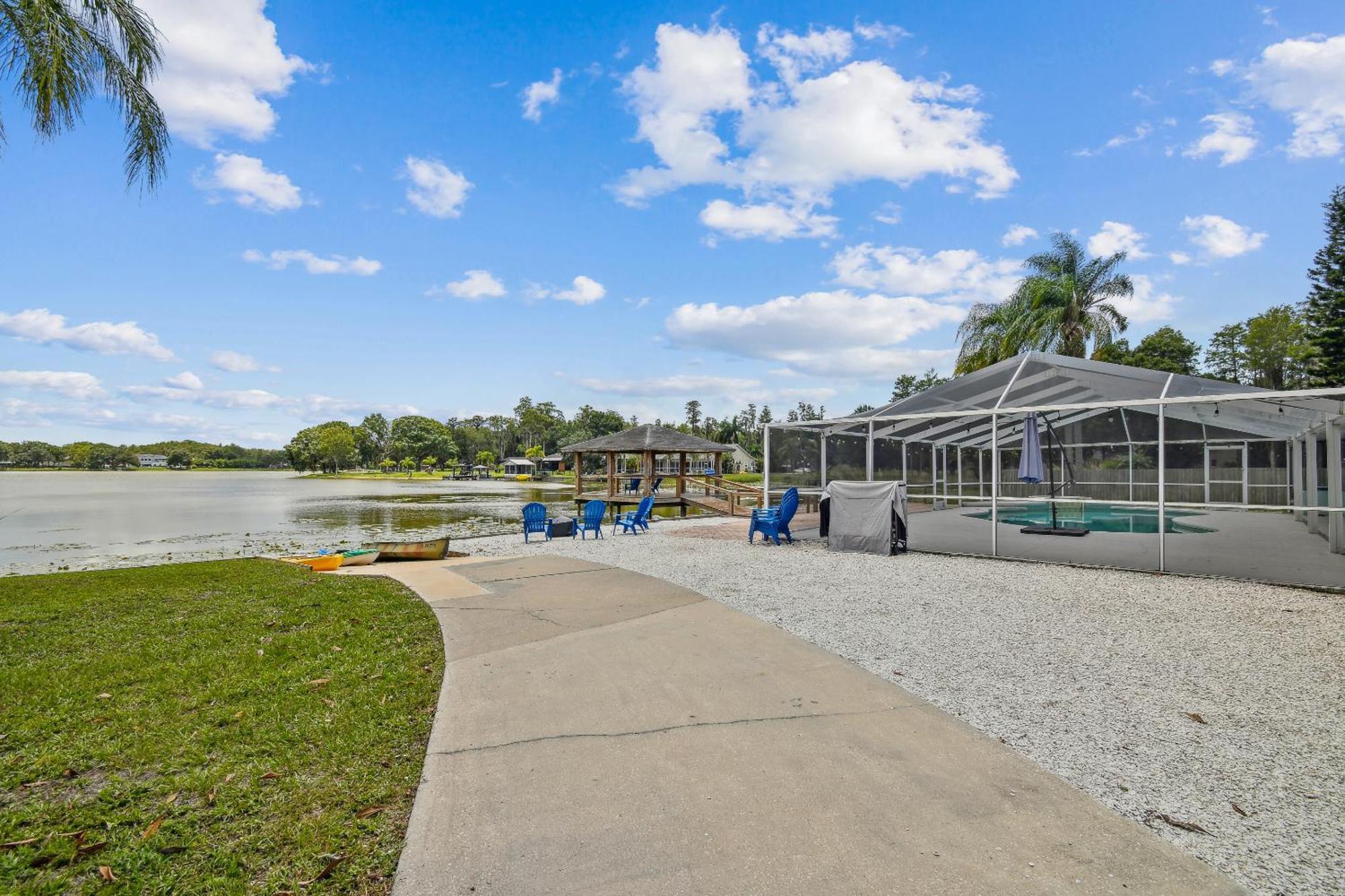 Lake House Westchase Area. Heated Pool Waterfront! Tampa Ngoại thất bức ảnh